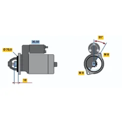 Üzemanyagszivattyú - BOSCH (0440020061)