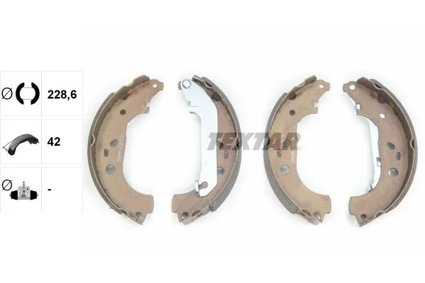 Fékpofakészlet - TEXTAR (91064900)