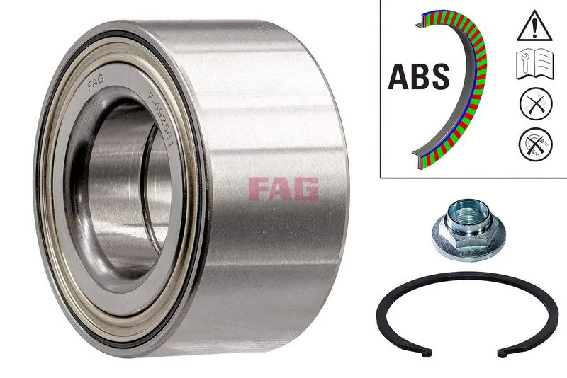 Kerékcsapágy Készlet - Schaeffler FAG (713626960)