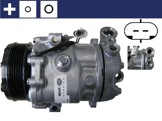Kompresszor, Klíma - MAHLE (ACP83000S)