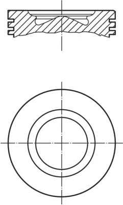 Dugattyú - MAHLE (007PI00170000)