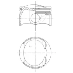 Dugattyú - MAHLE (028PI00128001)