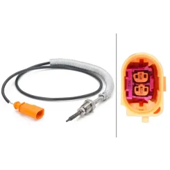 Érzékelő, Kipufogógáz Hőmérséklet - HELLA (6PT014494-051)