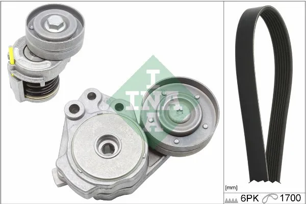 Hosszbordás Szíj Készlet - Schaeffler INA (529034210)