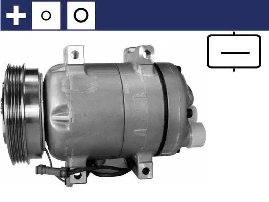 Kompresszor, Klíma - MAHLE (ACP53000S)