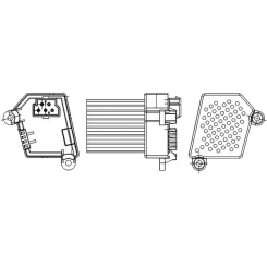 Szabályozó, Belsőtér Ventilátor - MAHLE (ABR33000S)