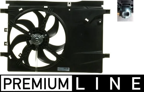 Ventilátor, Motorhűtés - MAHLE (CFF182000P)