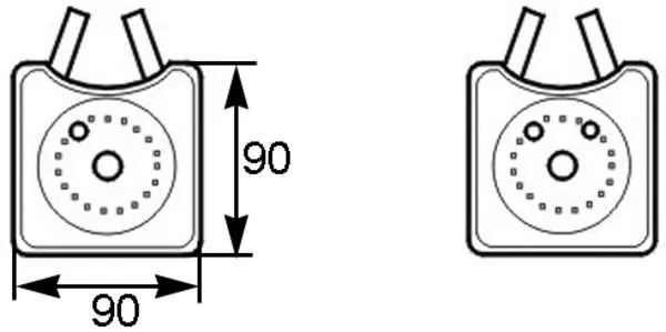 Olajhűtő, Motorolaj - MAHLE (CLC161000S)