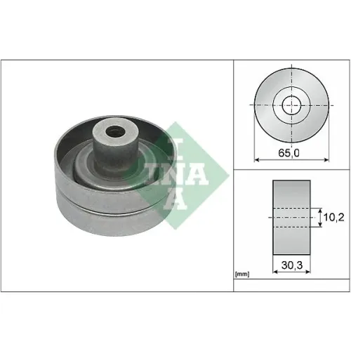 Szíjtárcsa/Vezetőgörgő, Hosszbordás Szíj - Schaeffler INA (532091010)