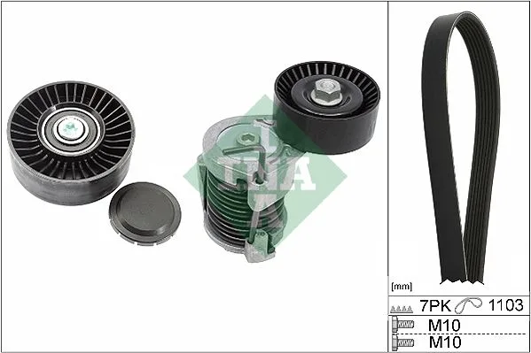 Hosszbordás Szíj Készlet - Schaeffler INA (529004910)