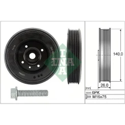 Szíjtárcsa Készlet, Forgattyús Tengely - Schaeffler INA (544015820)