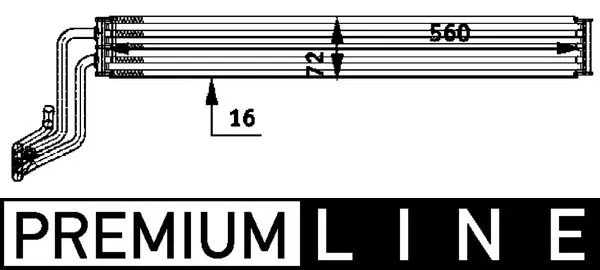 Olajhűtő, Kormányzás - MAHLE (CLC48000P)