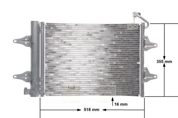Kondenzátor, Klíma - MAHLE (AC359000S)