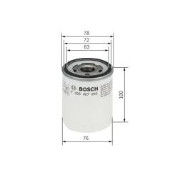 Olajszűrő - BOSCH (F026407245)