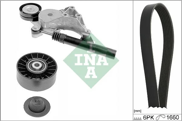 Hosszbordás Szíj Készlet - Schaeffler INA (529047110)