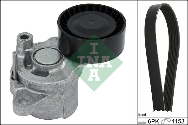 Hosszbordás Szíj Készlet - Schaeffler INA (529037910)