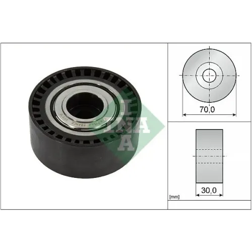 Szíjtárcsa/Vezetőgörgő, Hosszbordás Szíj - Schaeffler INA (532092310)
