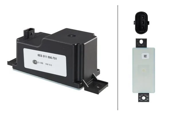 Feszültségstabilizátor, Start-/Stop Rendszer - HELLA (8ES011590-701)