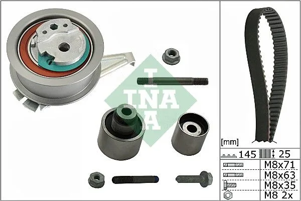 Fogasszíjkészlet - Schaeffler INA (530069910)
