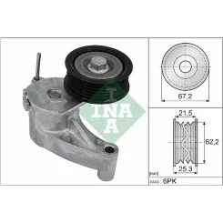 Szíjfeszítő, Hosszbordás Szíj - Schaeffler INA (534071010)