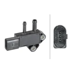 Érzékelő, Kipufogógáz-Nyomás - HELLA (6PP009409-361)