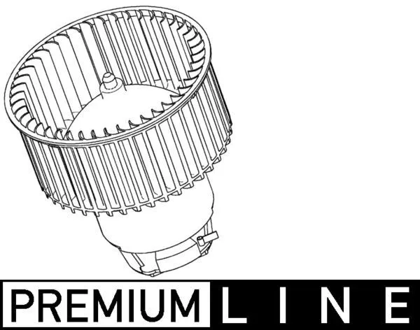 Utastér-Ventilátor - MAHLE (AB118000P)