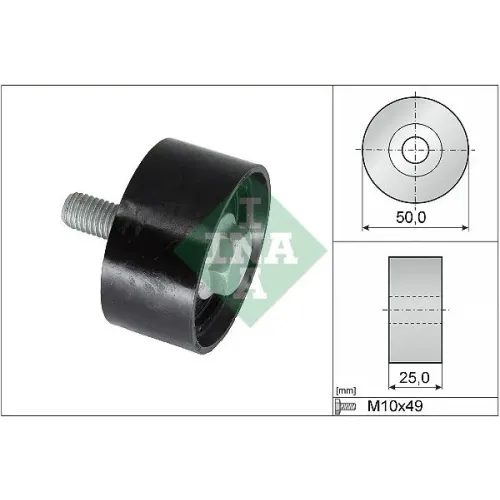 Szíjtárcsa/Vezetőgörgő, Fogasszíj - Schaeffler INA (532089910)