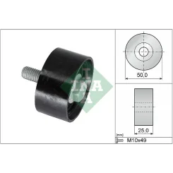 Szíjtárcsa/Vezetőgörgő, Fogasszíj - Schaeffler INA (532089910)