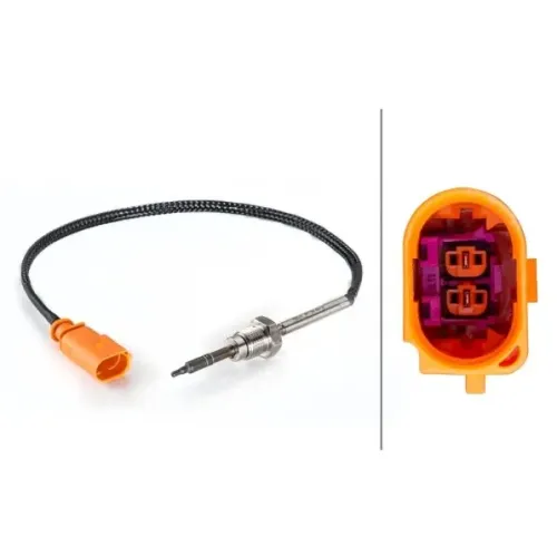 Érzékelő, Kipufogógáz-Hőmérséklet - HELLA (6PT014494-321)