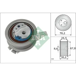 Feszítő, Fogasszíj - Schaeffler INA (531084710)