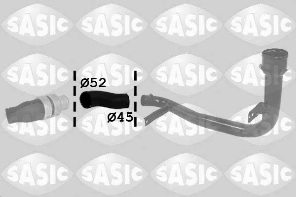 Töltőlevegő Cső - SASIC (3330055)