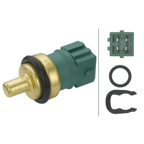 Érzékelő, Hűtőfolyadék-Hőmérséklet - HELLA (6PT009107-541)