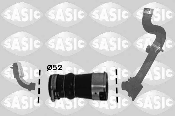 Töltőlevegő Cső - SASIC (3334021)