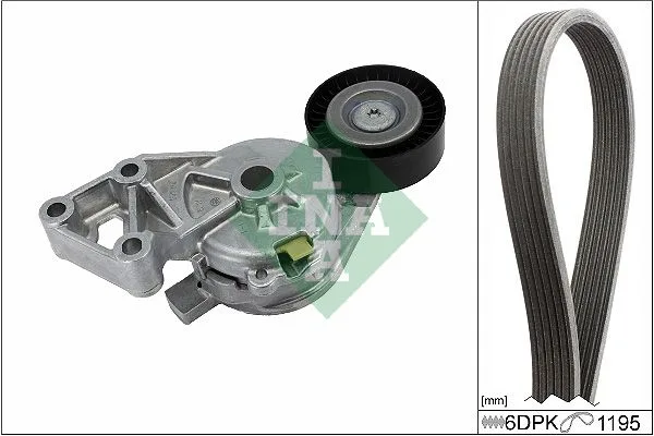 Hosszbordás Szíj Készlet - Schaeffler INA (529046510)