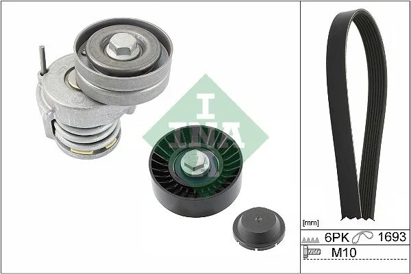 Hosszbordás Szíj Készlet - Schaeffler INA (529053410)