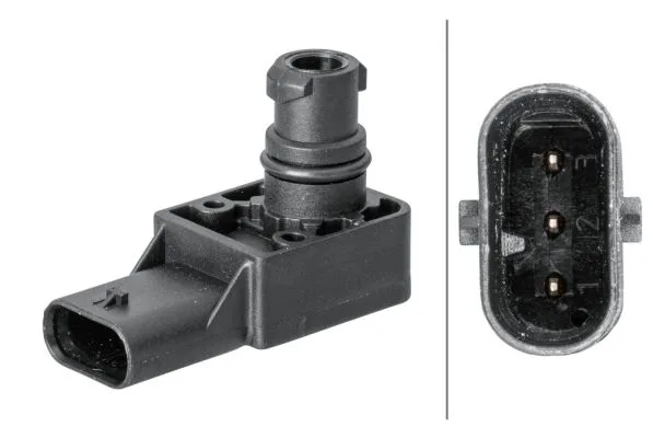 Érzékelő, Töltőnyomás - HELLA (6PP358152-111)