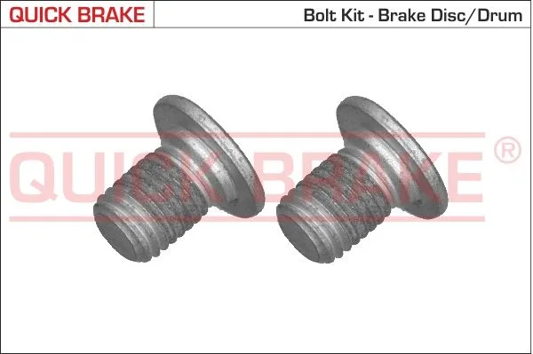 Csavar, Féktárcsa - QUICK BRAKE (QB11661K)