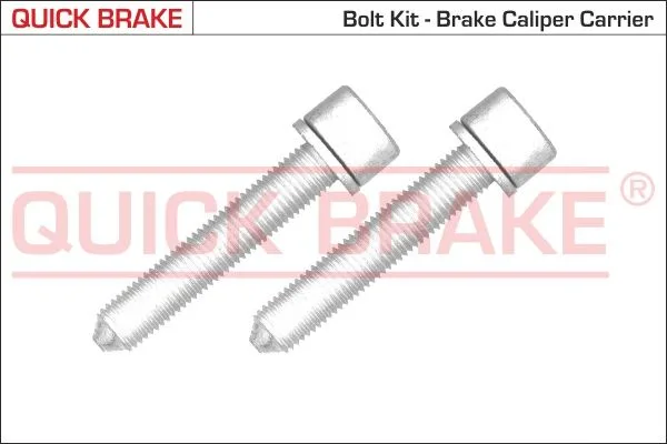 Csavar, Féknyereg - QUICK BRAKE (QB11612K)