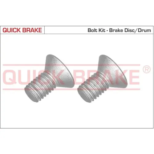 Csavar, Féktárcsa - QUICK BRAKE (QB11669K)