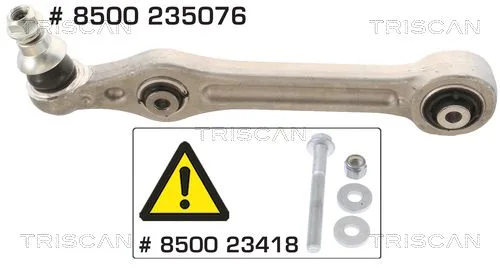 Lengőkar, Kerékfelfüggesztés - TRISCAN (8500235076)