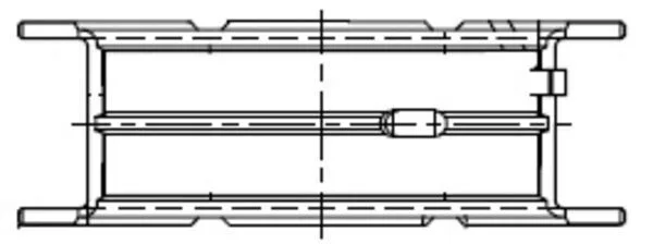 Főtengelycsapágy - MAHLE (001FL21834025)