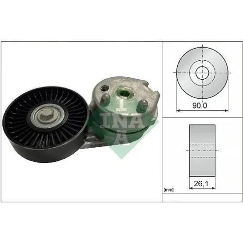 Szíjfeszítő, Hosszbordás Szíj - Schaeffler INA (534066810)