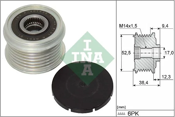 Generátor Szabadonfutó - Schaeffler INA (535032910)