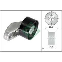 Szíjtárcsa/Vezetőgörgő, Fogasszíj - Schaeffler INA (532086110)