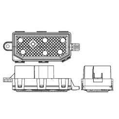 Szabályozó, Belsőtér Ventilátor - MAHLE (ABR77000P)