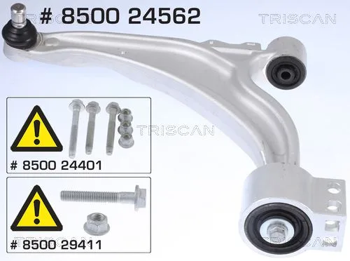 Lengőkar, Kerékfelfüggesztés - TRISCAN (850024562)