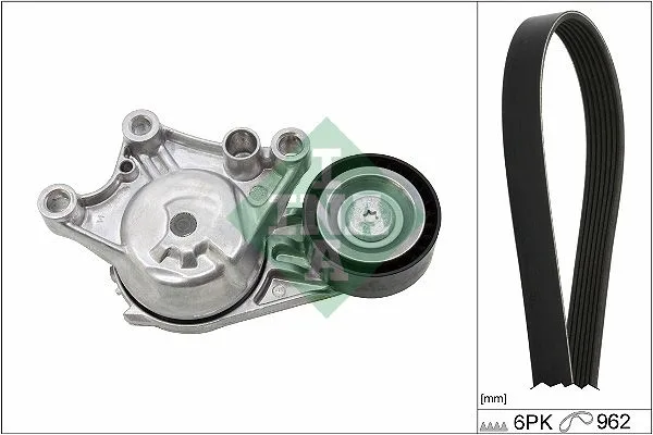 Hosszbordás Szíj Készlet - Schaeffler INA (529033510)