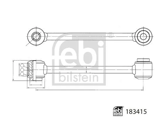Rúd/Kar, Stabilizátor - FEBI BILSTEIN (FE183415)