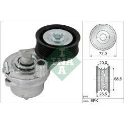 Szíjfeszítő, Hosszbordás Szíj - Schaeffler INA (534070310)