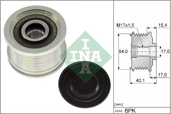 Generátor Szabadonfutó - Schaeffler INA (535031710)
